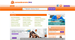 Desktop Screenshot of cursosdeverano.info